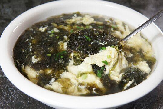 Laver Egg Drop Soup 紫菜蛋花汤