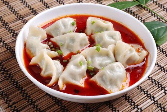 Red Chili Oil Dumpling(5) 红油水饺