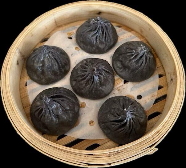 Black Truffle Soup Dumpling 黑松露小笼包