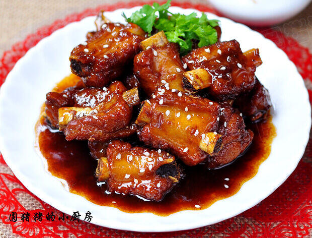 Braised Sweet & Sour Ribs 糖醋小排